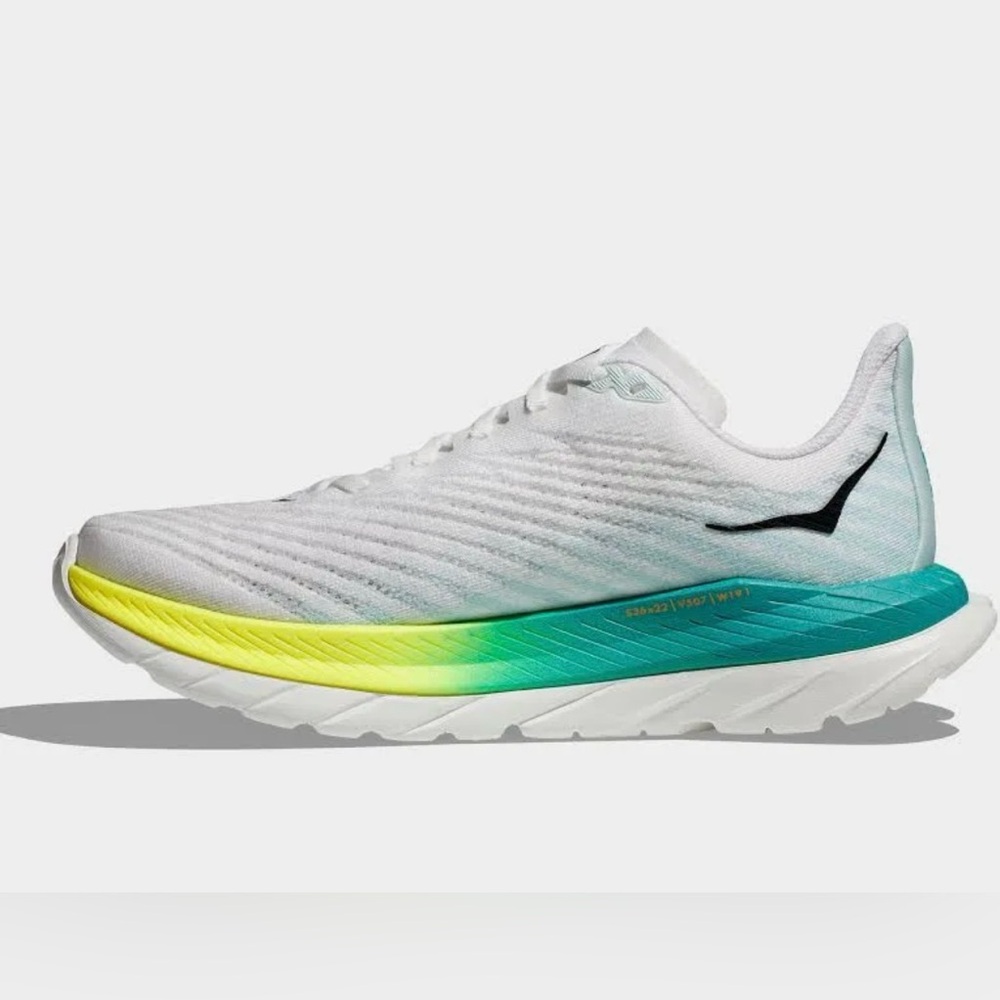 Hoka One One Mach 5 Women White/Blue Glass
Running Shoes Sneakers Size 8.5 - Picture 3 of 13
